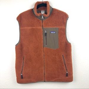 Patagonia Fleece Sherpa Retro Vest Wind Resistant